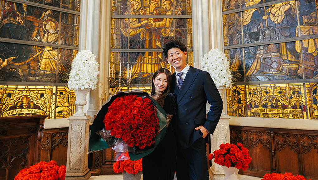 ふたりのプロポーズエピソード #9 こだわりの演出を詰め込んだ、最上級のプロポーズを