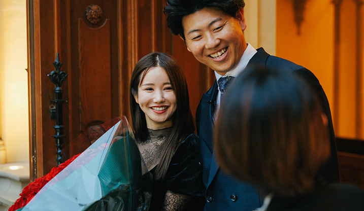 ふたりのプロポーズエピソード #9　こだわりの演出を詰め込んだ、最上級のプロポーズを