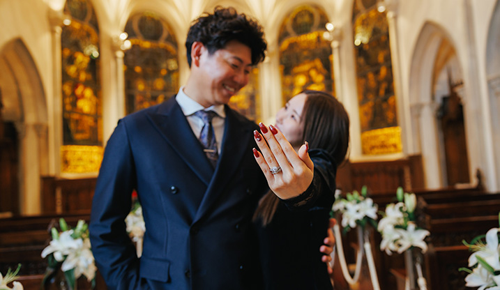 ふたりのプロポーズエピソード #9　こだわりの演出を詰め込んだ、最上級のプロポーズを