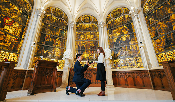 ふたりのプロポーズエピソード #13 「フラワージュエリー」に込めた、ふたりの未来を照らす約束