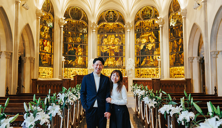 ふたりのプロポーズエピソード #13 「フラワージュエリー」に込めた、ふたりの未来を照らす約束